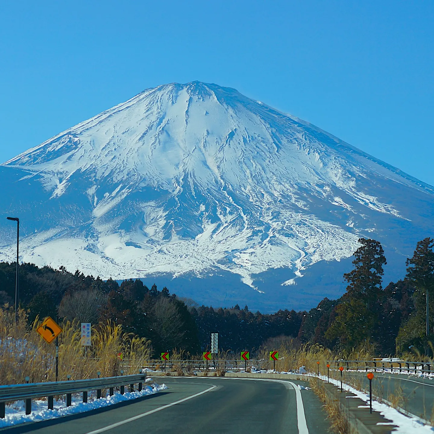 #2026年2月29日の風景 #東名高速IN入口 #富士山 ...